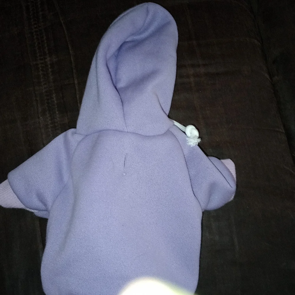 Cozy Purple CatHoodie